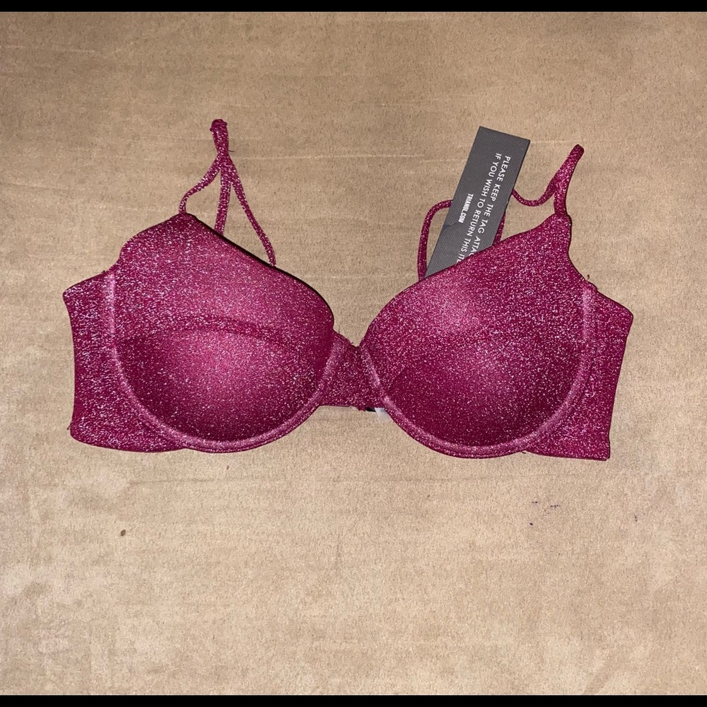 Triangl Dylla Grape Sparkle Top
